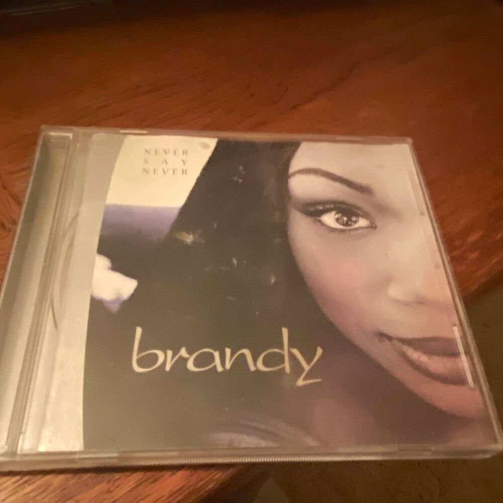 Brandy Never Say Never 1998 Atlantic R&B CD Album Standard Jewel Case